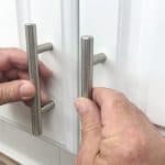 Cabinet Door Handle Installation
