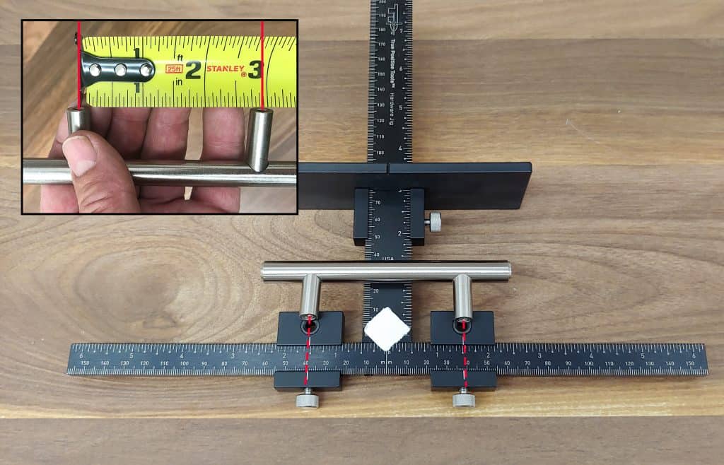 How To Install Cabinet Drawer Handles : True Position Tools