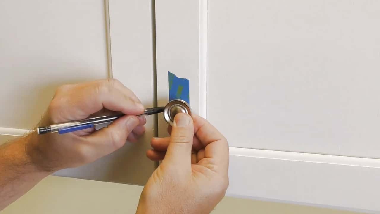 How to Install Cabinet Door Handles : True Position Tools