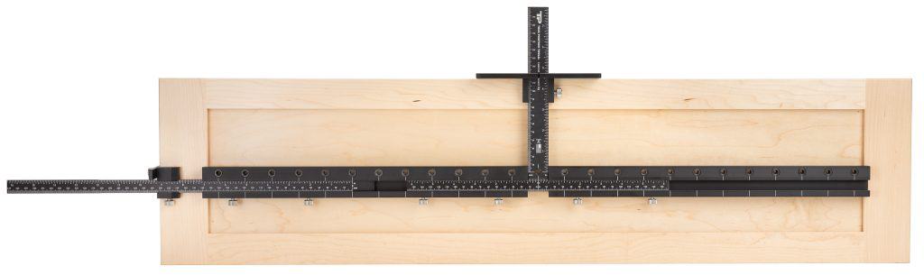 Cabinet Hardware Jig MAX on Shaker Drawer Front